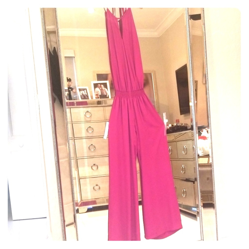 Marciano Fuschia Jumpsuit